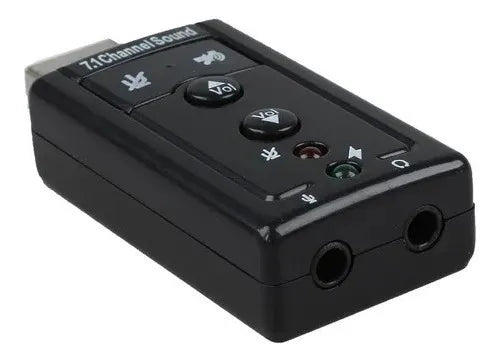 Adaptador De Audio Para Tarjeta De Sonido Externa Usb De 7.1