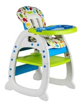Silla Comedor Para Niños Verde