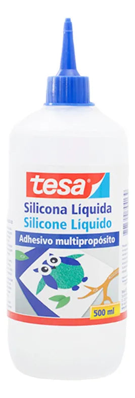 Silicona Liquida Tesa X500 Ml Transparente