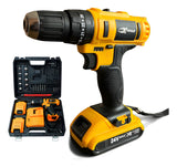 Taladro Atornillador Inalámbrico 10mm Maxtools MT-TOTAINH 24v 23nm 27 Accesorios