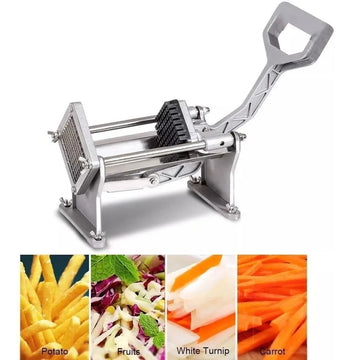 Cortador De Papas A La Francesa Frutas Y Verduras Acero Inox