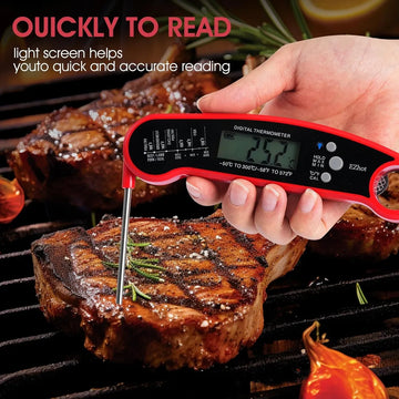 Termómetro De Carne Lectura Instantánea Con Destapador