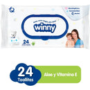 Toallitas Winny Aloe Vera X24