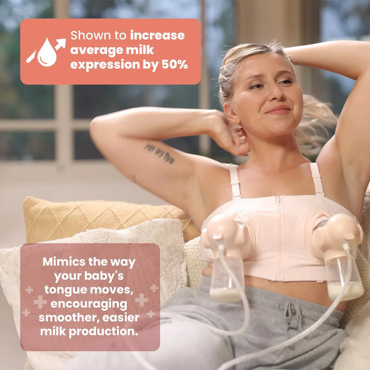 Annabella Extractor De Leche Electrico: Simula La Lengua Del