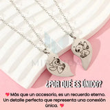 Stitch Collar Lilo Cadena Mejores Amigos Amistad Dije Regalo Plateado