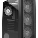 Gabinete Gamer Iceberg Flow C Dark Edition 6 Fans No Led Color Negro