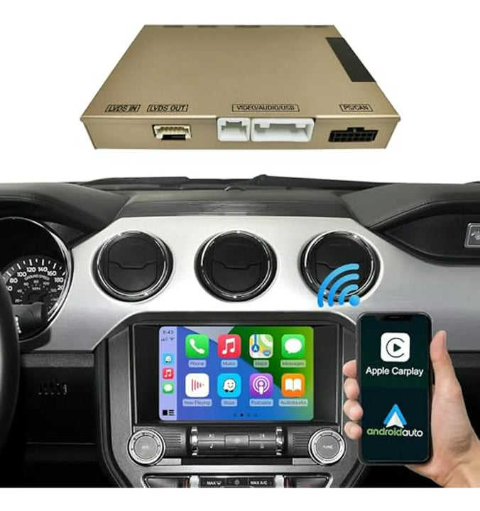Adaptador Inalámbrico Carplay Android Auto Para Ford Sync2,
