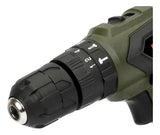 Bauker Taladro Percutor Inalámbrico 12v + 1 Batería+29 Acc