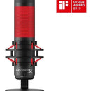 Micrófono HyperX Quadcast 4P5P6AA Condensador Bidireccional color negroS
