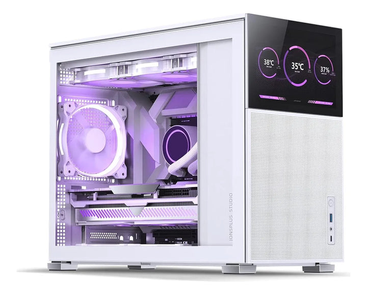 Caja Jonsbo D31 Mesh Sc Con Pantalla Y Soporte Rtx 4090