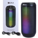 Parlante Bocina 1 Hora Cilindrica Bluetooth Boc242 10w Negro