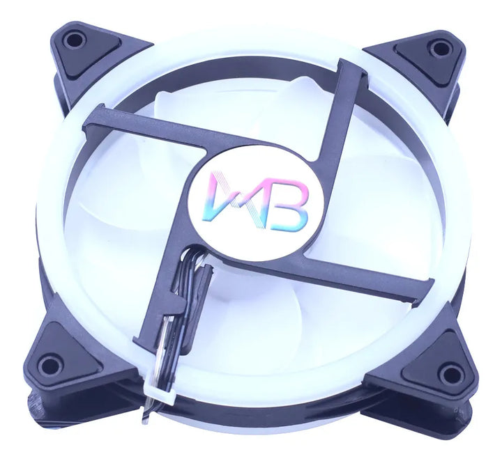 Ventilador Cooler Para Torre 120mm Anillo Led