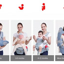 Cargador Canguro Para Bebe Niño Y Niña Jonebel Color Azul Oscuro Algodón Talla M