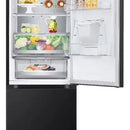 Nevera Lg 343l Bottom Freezer Doorcooling+ Thinq Negro Mate Plateado