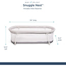 Baby Delight Snuggle Nest Moiss | Cama De Beb Porttil | Para