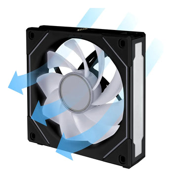 Lian Li Sl Infinity 120 Rslin120-1b - Hoja Inversa, Color Ne