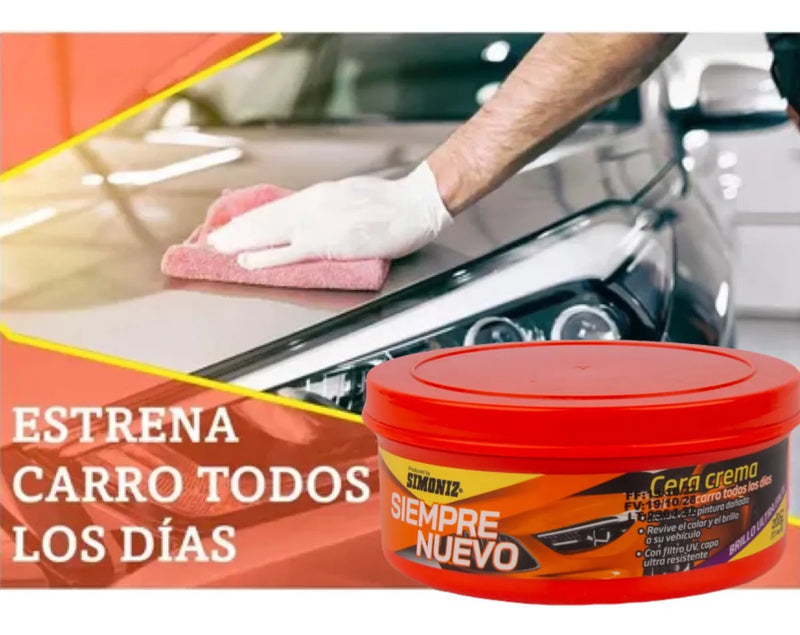 Cera Siempre Nuevo Simoniz Rubbing Compound Filtro Uv 200g