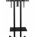 Soporte Tv Base Pedestal Rueda Televisores Móvil De 32 A 70 Color Negro