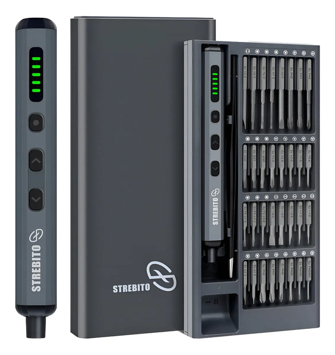 Juego De Destornilladores Eléctricos, 70 En 1 Con Luces Led