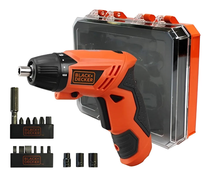 Destornillador inalámbrico Black+Decker KC4815 naranja