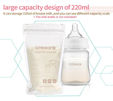 Cmbear Breastmilk Storage 60 unidades