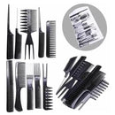 Kit Juego Set Peinillas Peluqueria 10 Unidades