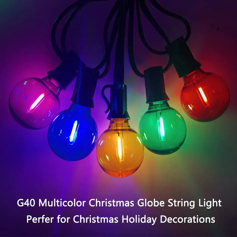 Guirnalda De Luces Led De 25 Pies, Decoraciones Navideñas .