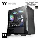 Gabinete para computadora de escritorio Thermaltake S100 CA-1Q9-00S1WN-00 CA-1Q9-00S1WN-00 negro