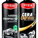 Restaurador De Partes Negras + Cera Brillo Instantaneo Color Negro