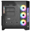 Gabnete Xyz Neutron Black 4fans A-rgb 120mm Controlador Dual Blanco