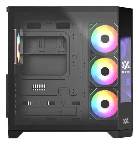 Gabnete Xyz Neutron Black 4fans A-rgb 120mm Controlador Dual Blanco