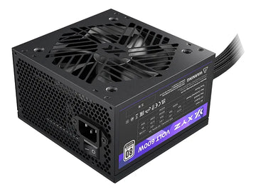 Fuente Poder Xyz Volt 600w Certificada 80+ White Color Negro