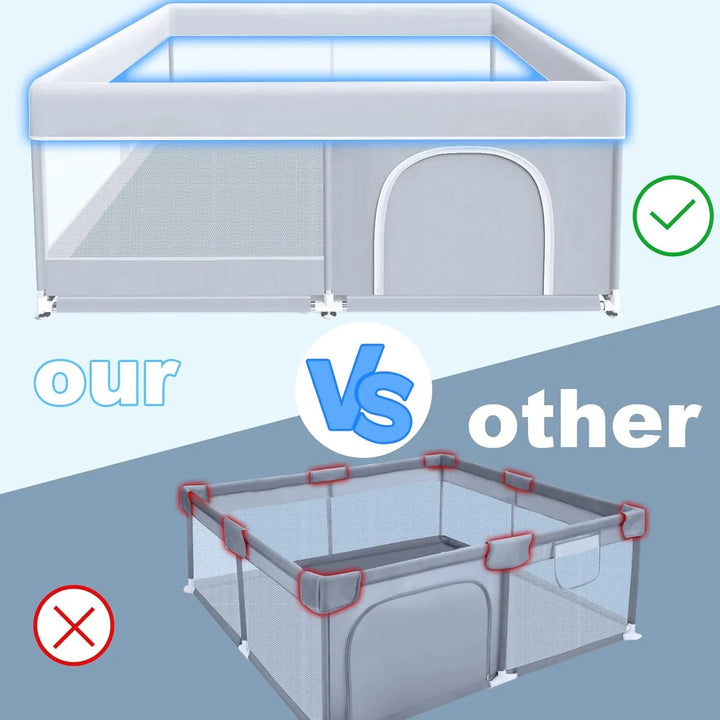 Corralito Ultra Seguro 50 X 50 Para Bebés Y Niños