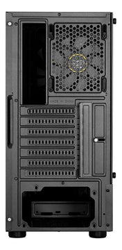 Gabinete Gamdias Talos E3 Mesh Mid Tower Rgb Vidrio Templado Color Negro