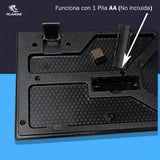 Teclado Inalámbrico Con Receptor Usb Tiene La Letra Ñ Yelandar K100 Teclado Negro Idioma Español