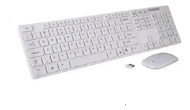 Combo Teclado Y Mouse Inalambrico 2.4g Windows Mac Seisa