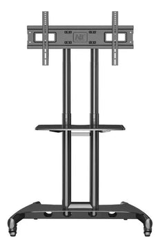 Soporte Tv Pedestal Móvil con Ruedas para Tv 32 A 70 Pulgada Color Negro