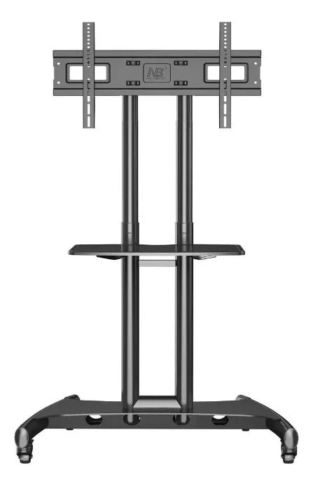 Soporte Tv Pedestal Móvil con Ruedas para Tv 32 A 70 Pulgada Color Negro