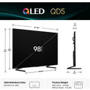 Televisor Hisense 98 Pulgadas Qled 4k Uhd Smart Tv 2025
