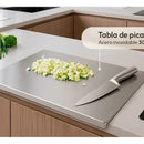 Tabla De Picar Alimentos Grande En Acero Inoxidable 304 2025 Grande Con Pestaña