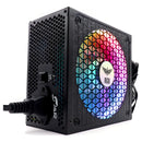 Fuente De Poder 650w 80plus Silver Gamer Rgb Jyr Psu-005 Color Negro