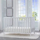 Cuna Convertible Delta Children Heartland 4in1 Bianca White