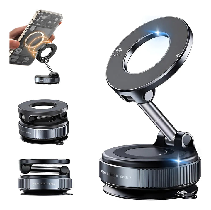 Bigview Soporte Magnetico Telefono Porta Celular 360 Carro Brazo Ajustable