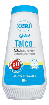 Talco Cero Para Bebes - g a $65