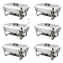 Set 6 Samovar Industrial Acero Inoxidable 8 Lt 2 Quemadores
