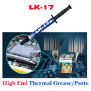 Pasta Térmica Lk-17, Conductiva Térmica, 17w/mk -10gramos Plateado