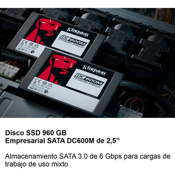 Unidad Estado Solido / Disco Duro Ssd Kingston Dc600m/960gb