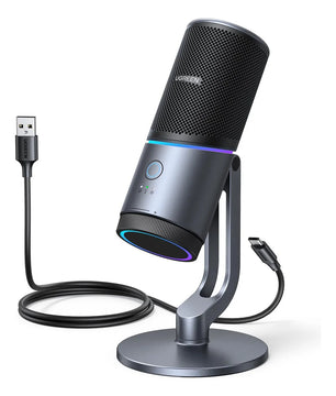 UGREEN Micrófono USB RGB botón de silencio 24bit/96kHz CM769 35629