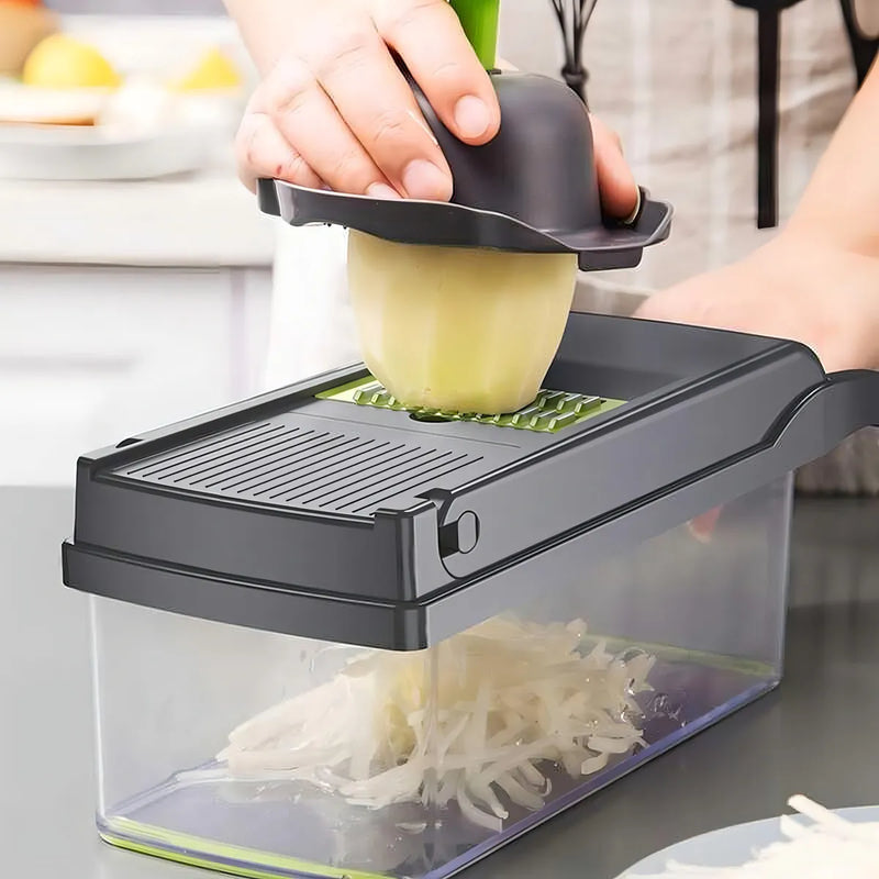 Rallador Picador Cortador Frutas Verduras Multiuso Quickchop