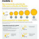 Copas Pezonera Embudos Medela Talla M X2 Envio Hoy